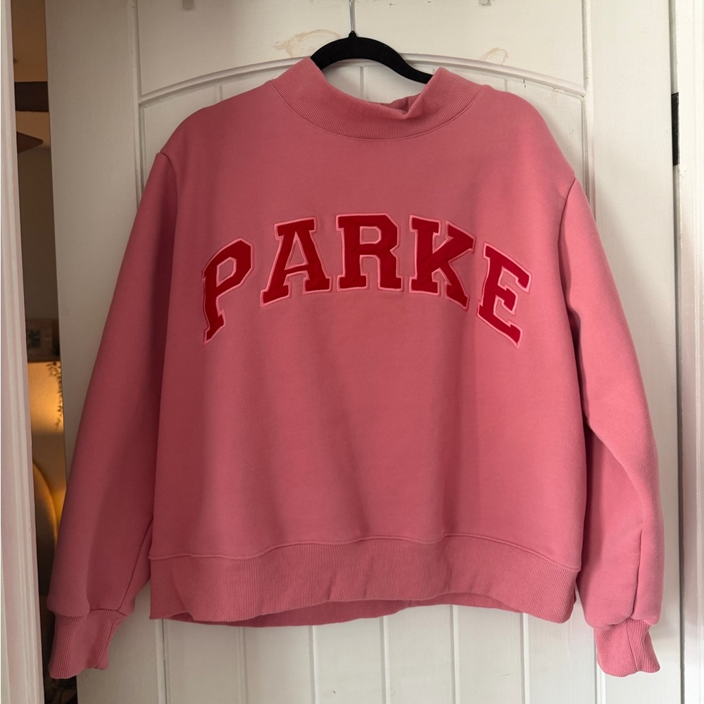 Parke Valentines Mock-Neck Sweatshirt